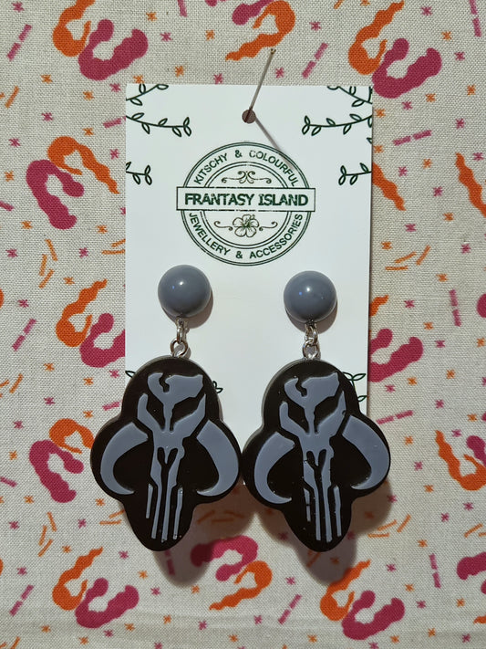 Mythosaur Skull Earrings