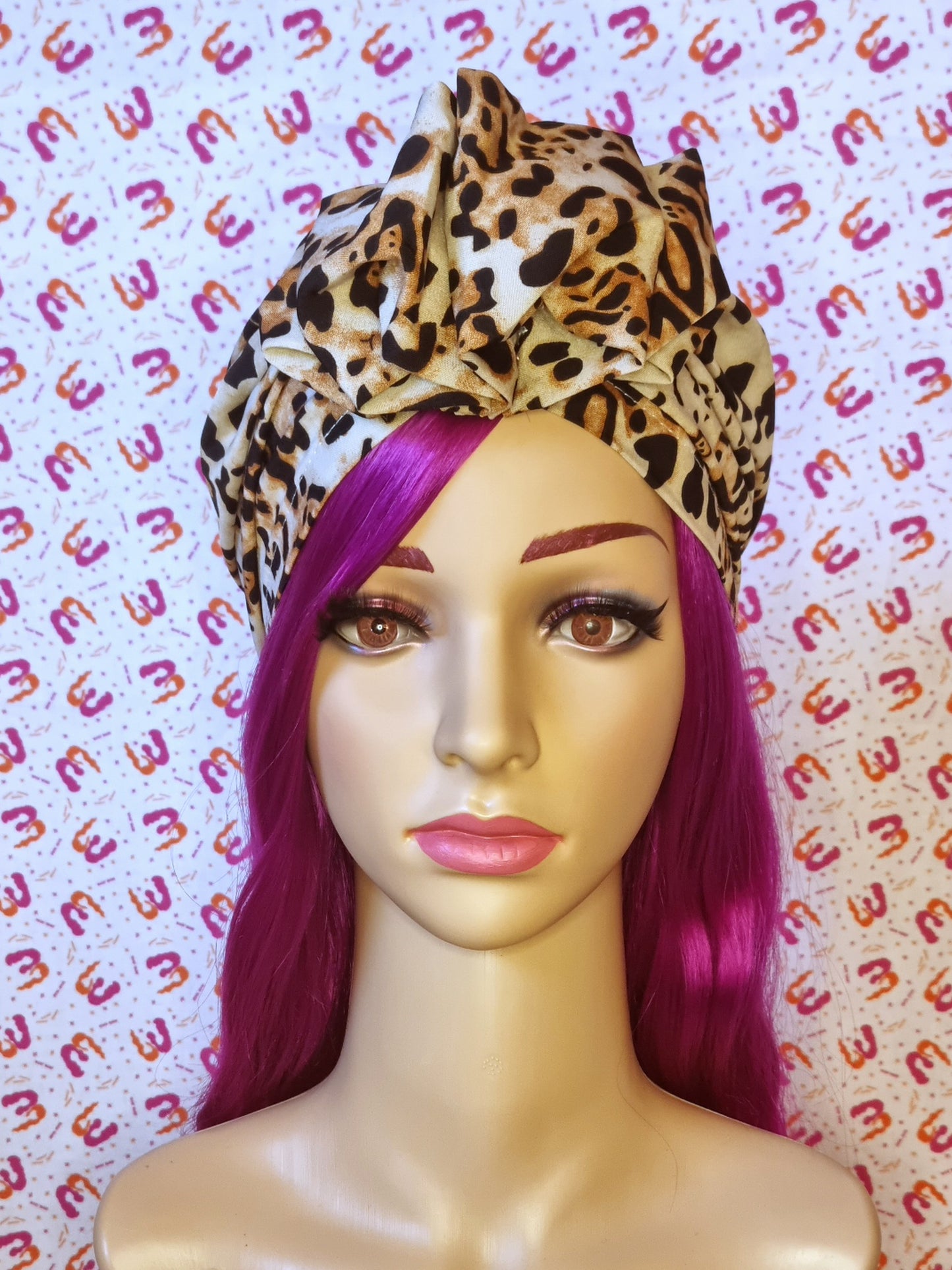 Flounce Knot Turbans