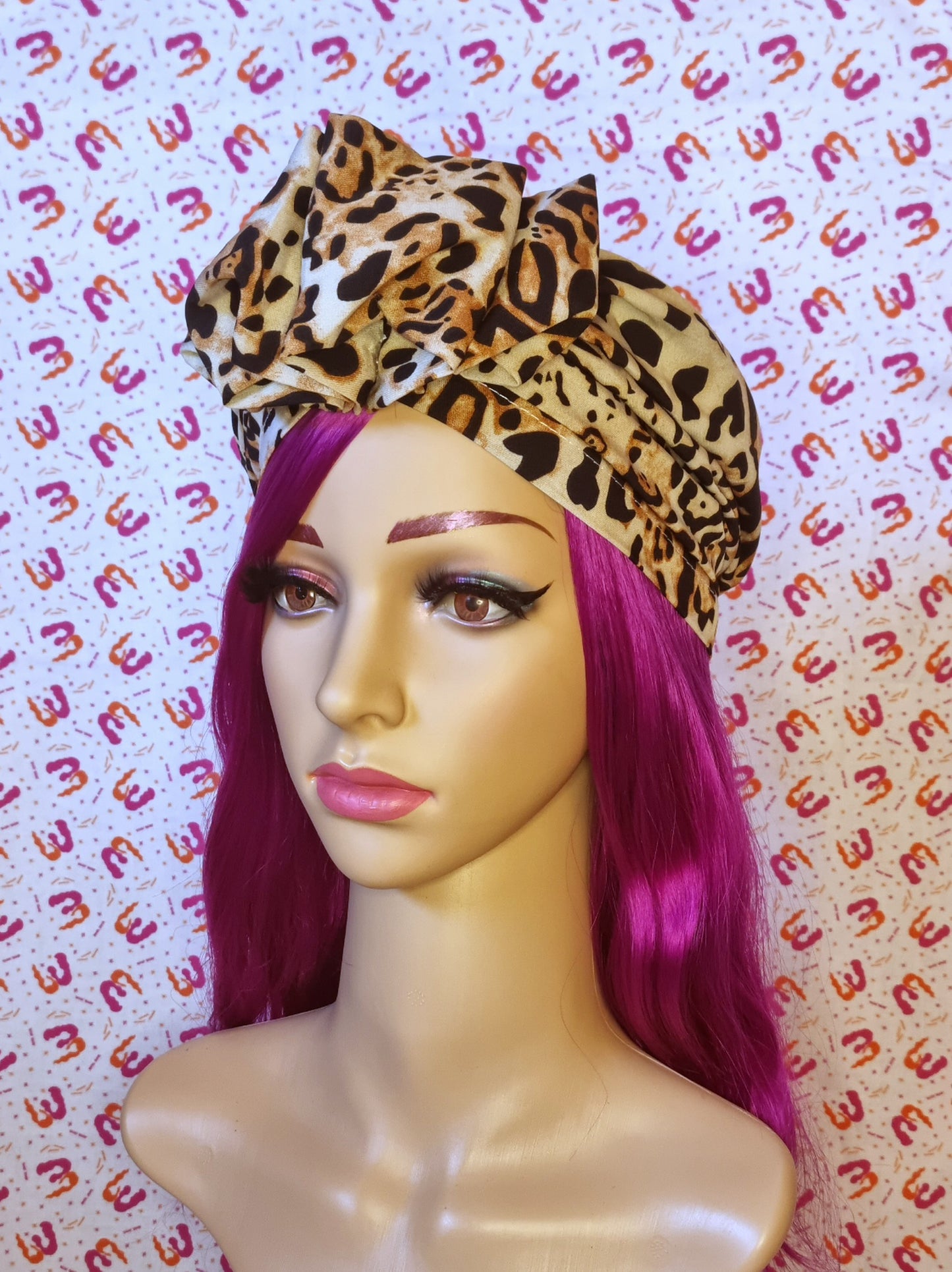 Flounce Knot Turbans