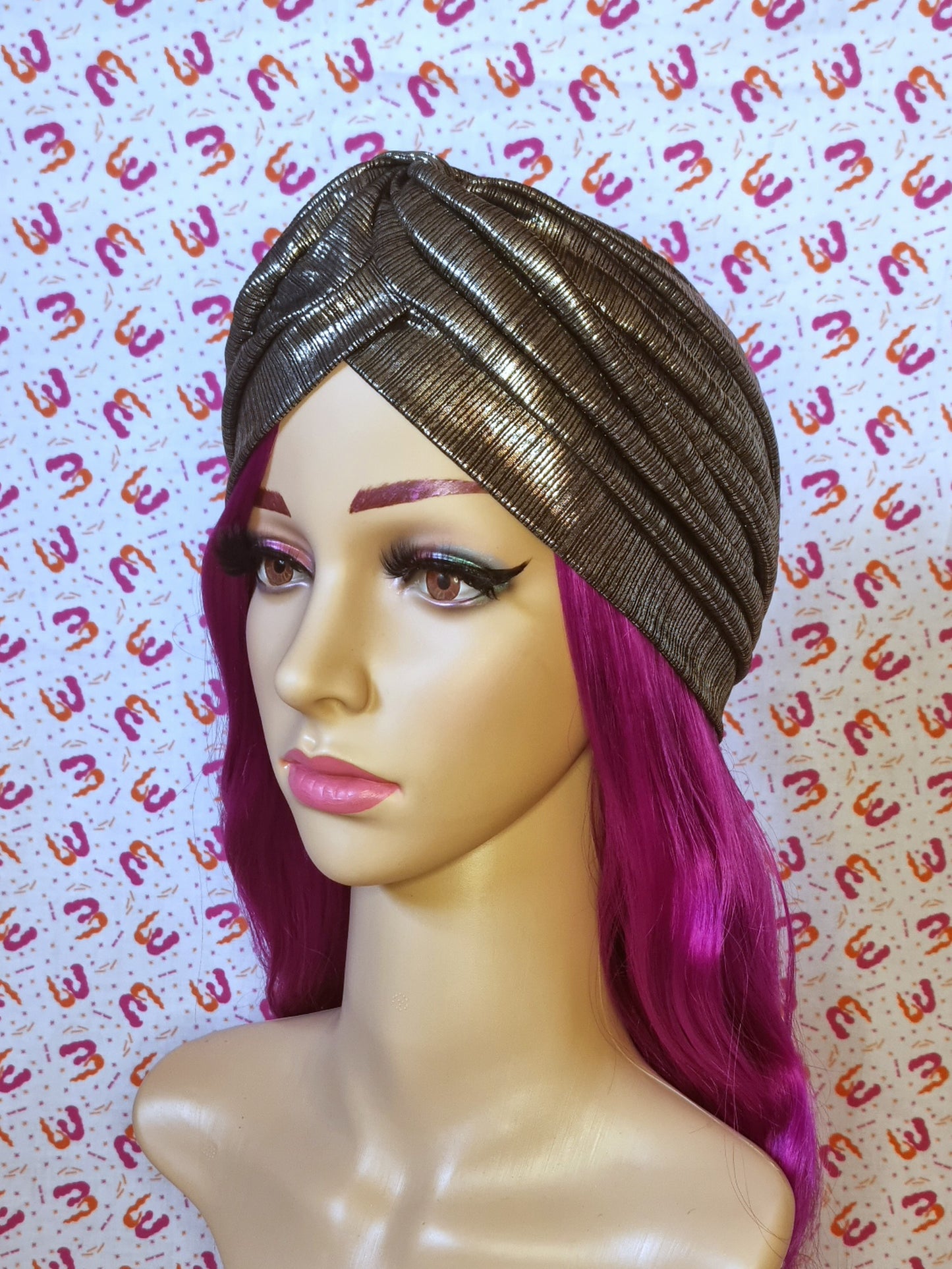 Metallic Turbans