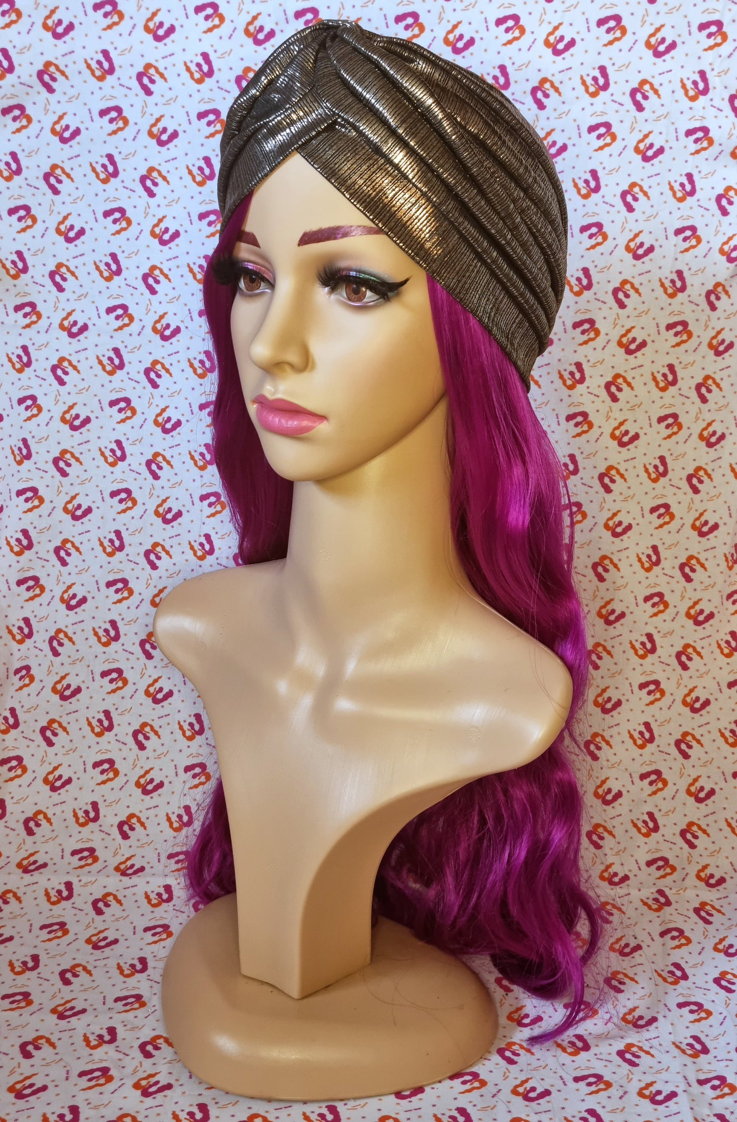 Metallic Turbans
