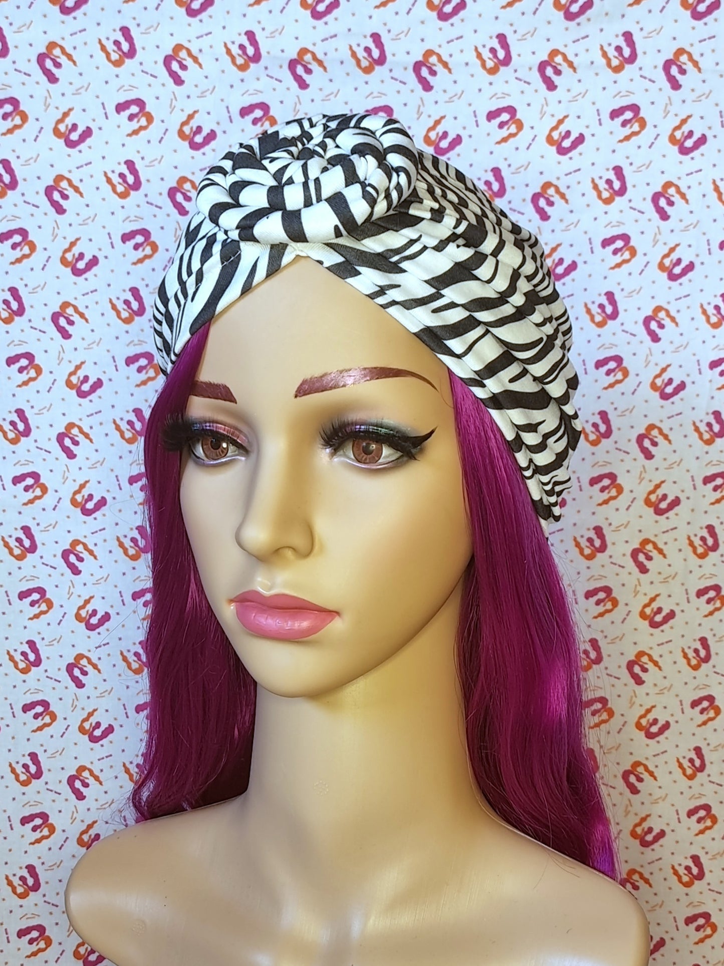 Spiral Knit Turbans