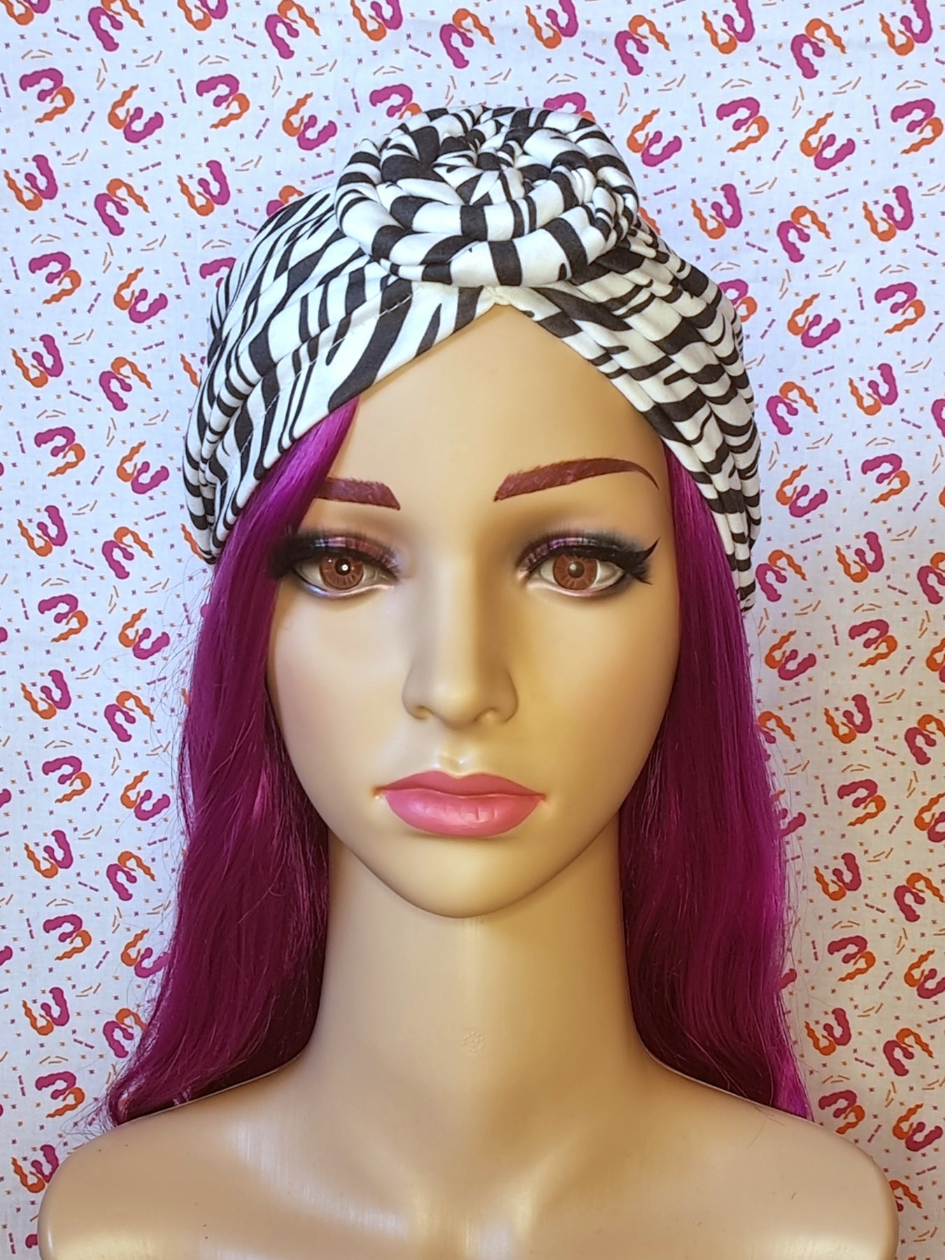 Spiral Knit Turbans