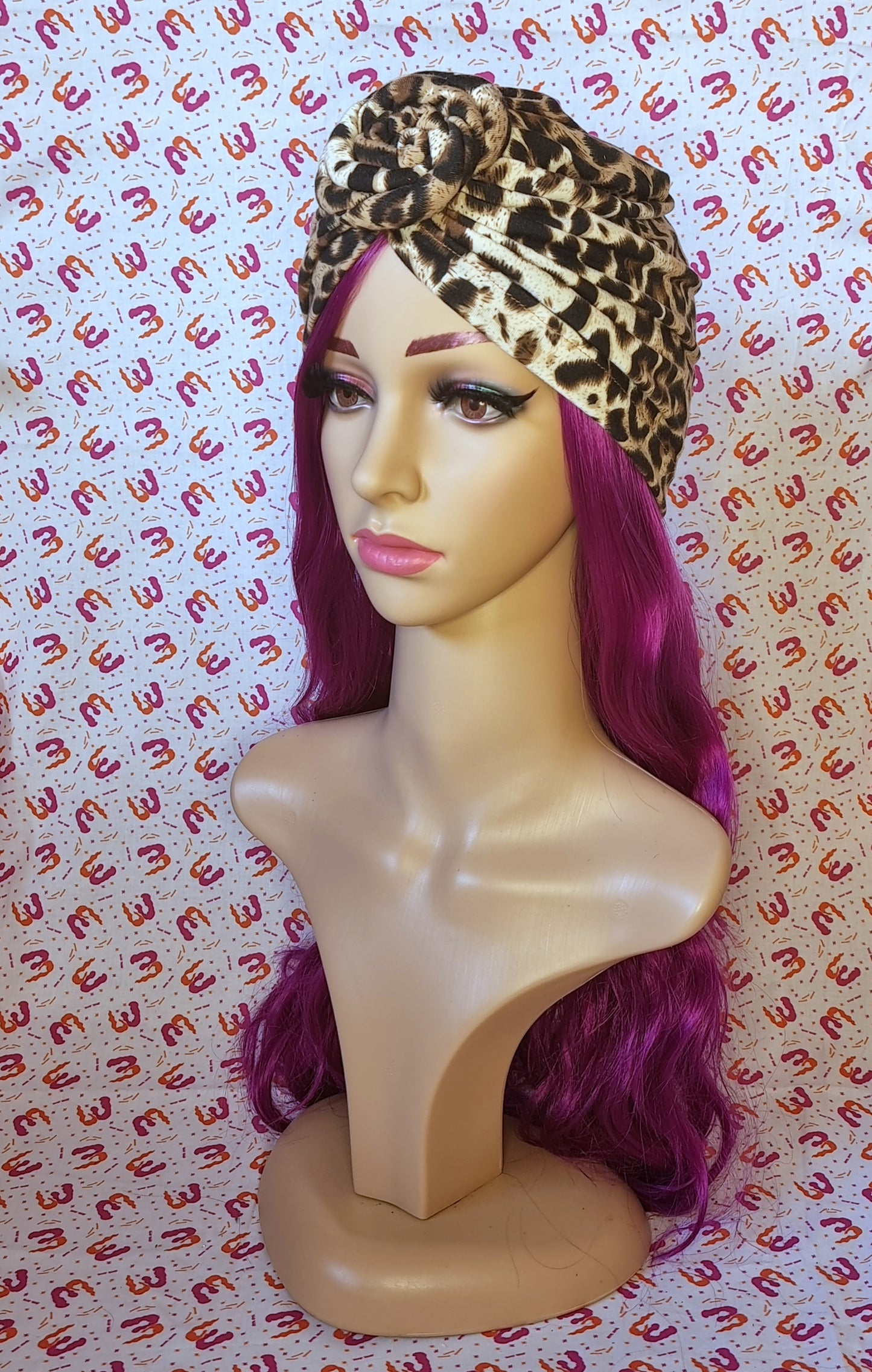 Spiral Knit Turbans