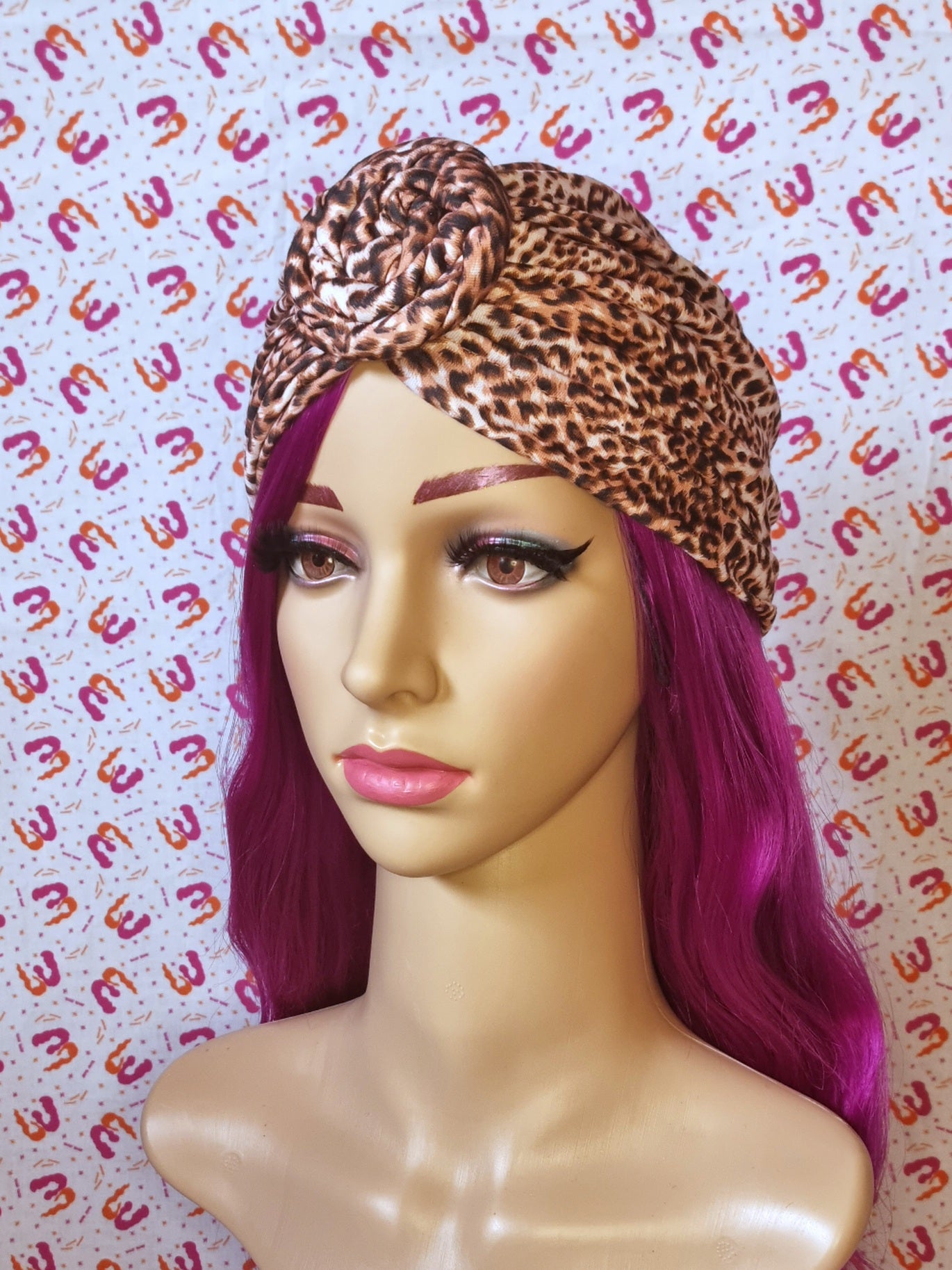Spiral Knit Turbans