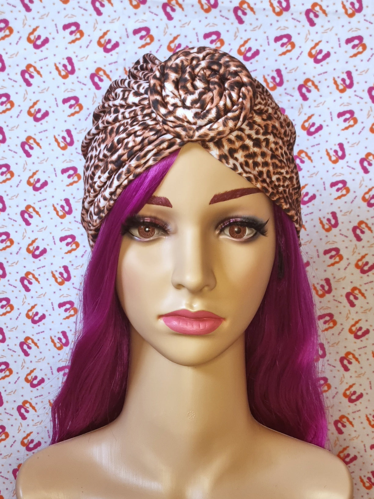 Spiral Knit Turbans