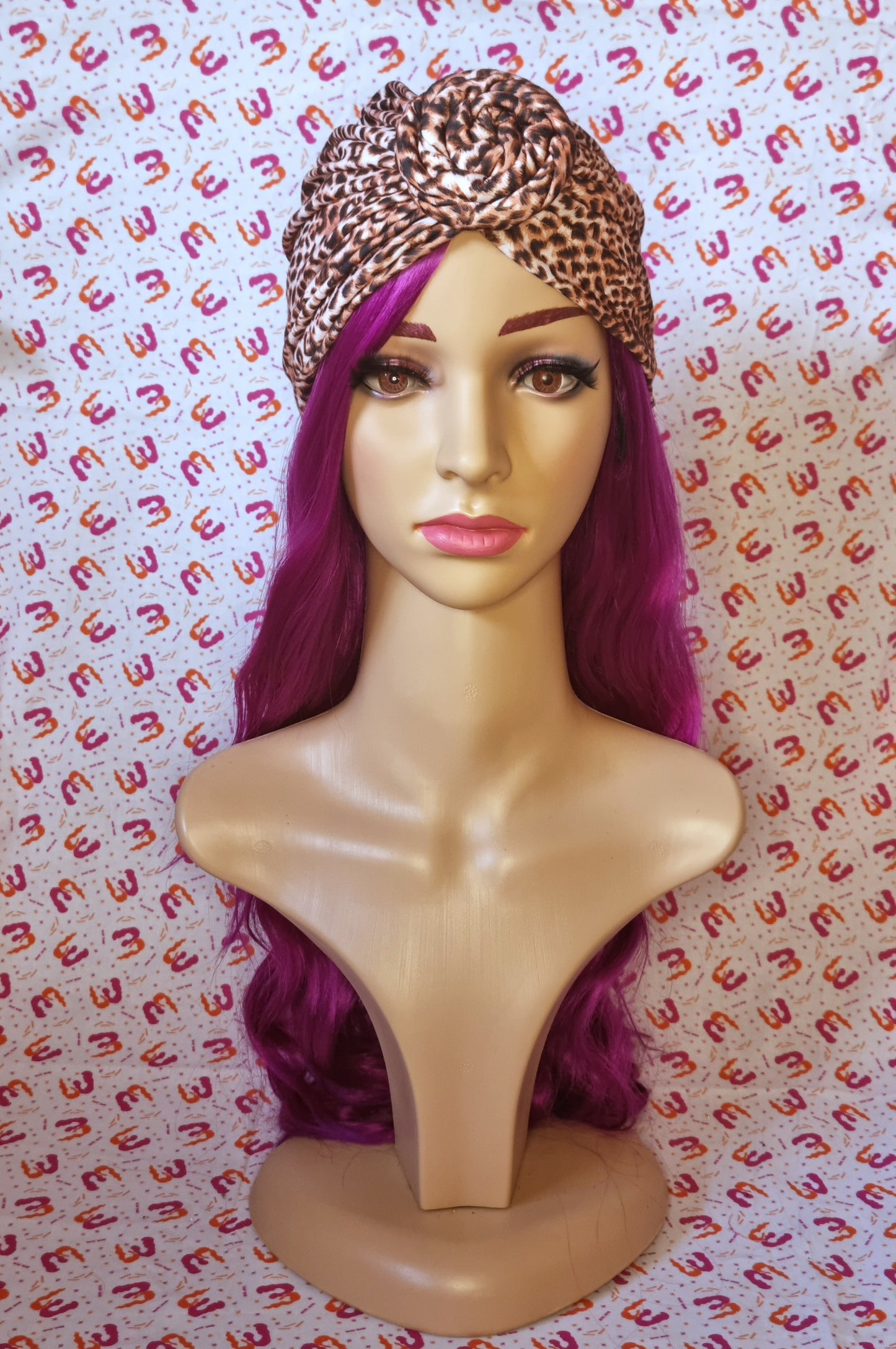 Spiral Knit Turbans