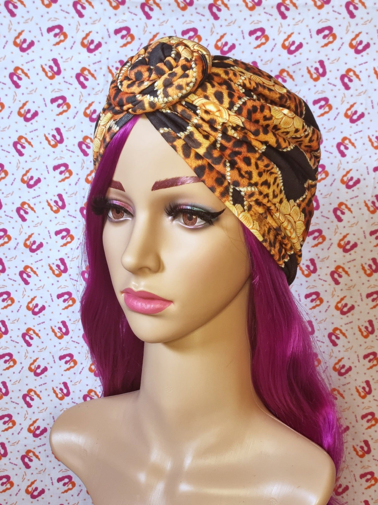 Spiral Knit Turbans
