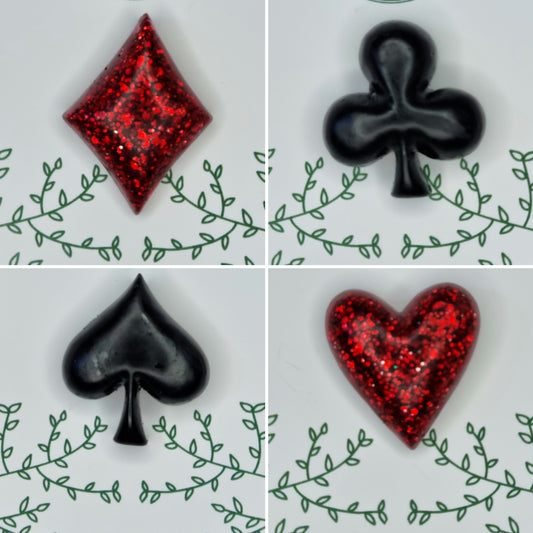 Card Suit Pins