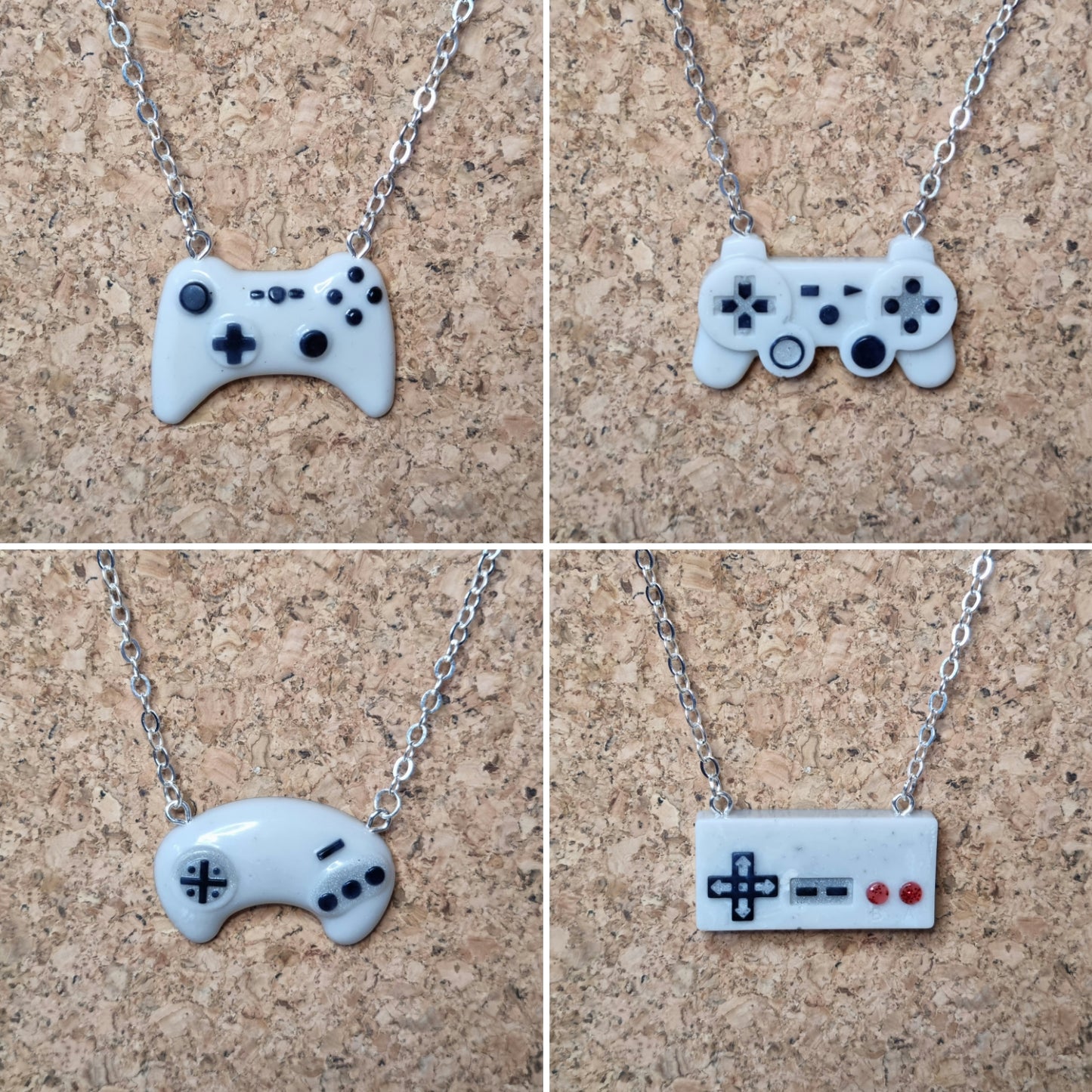 Retro Game Controller Necklace