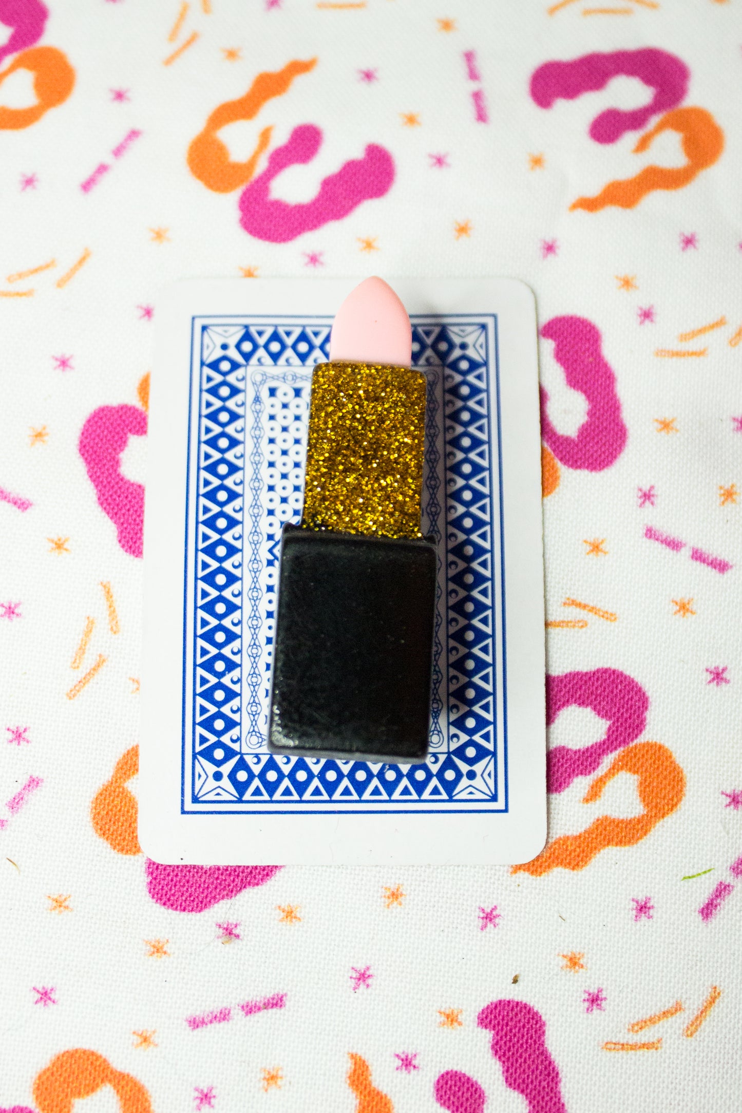 Lipstick Brooches