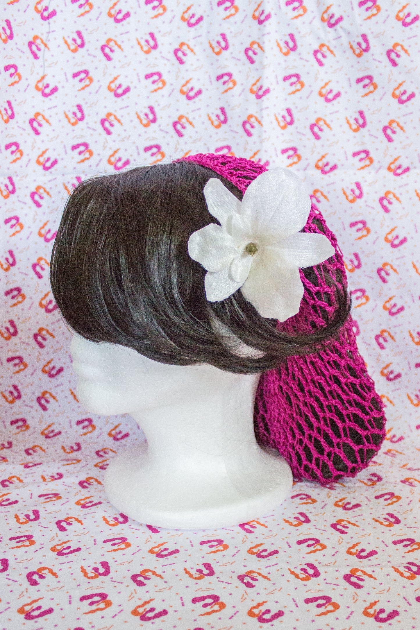 Velvet Orchid Clips