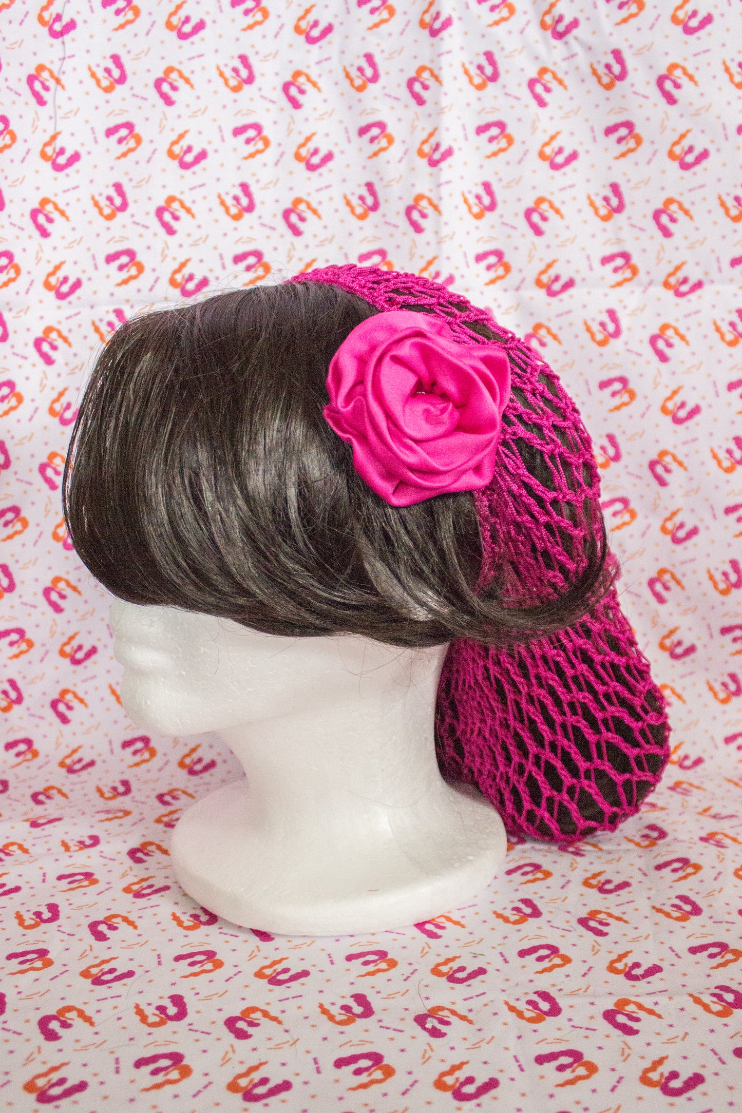 Satin Rosette Clips