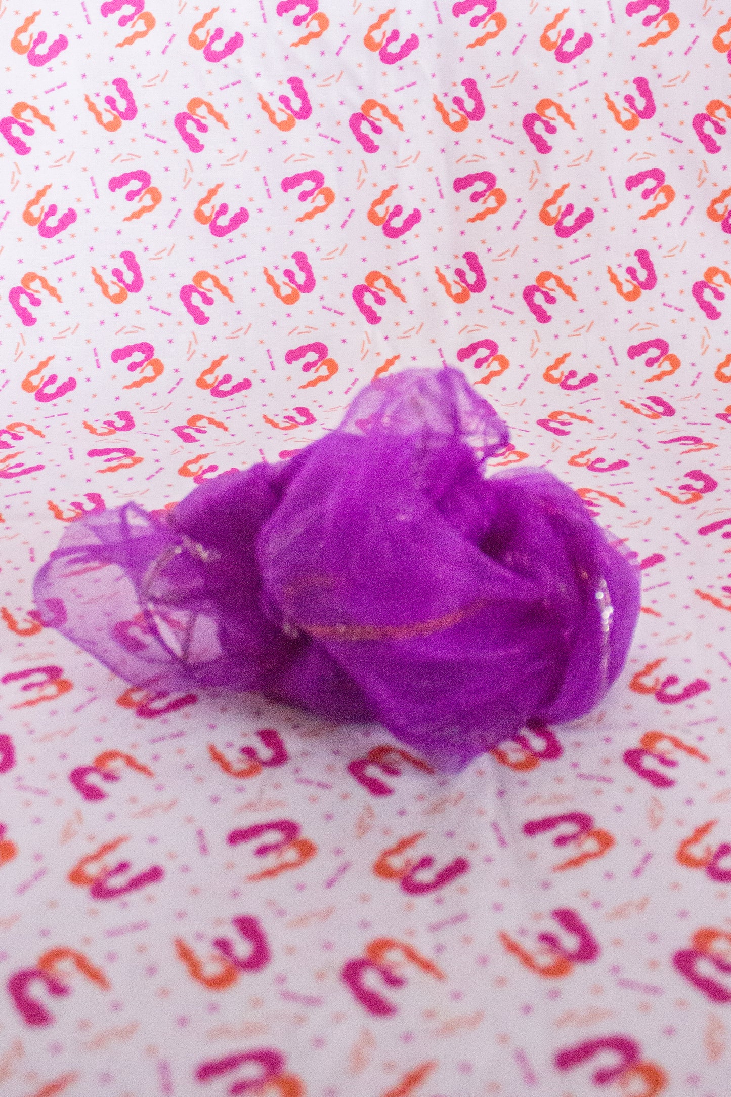 Nylon Glitter Headscarves