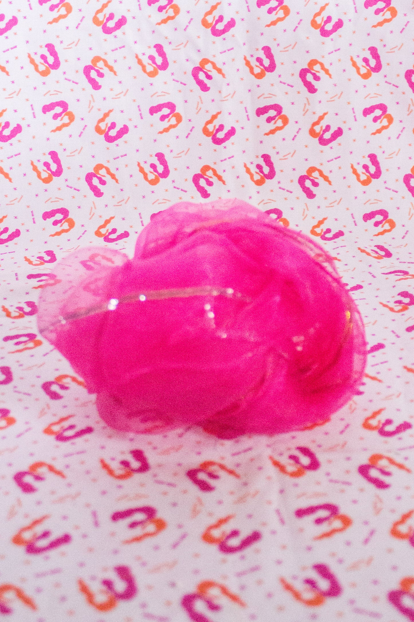 Nylon Glitter Headscarves