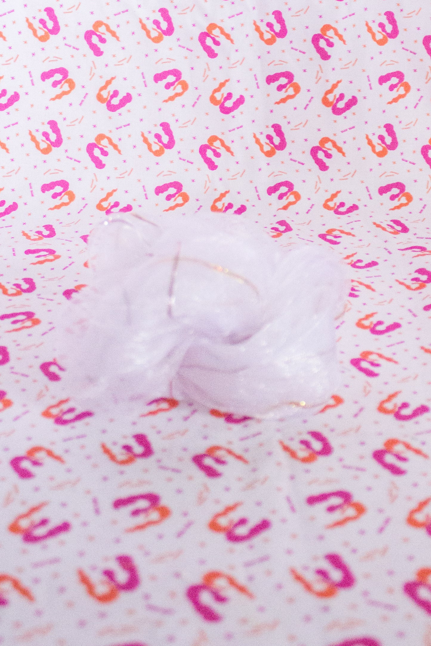 Nylon Glitter Headscarves