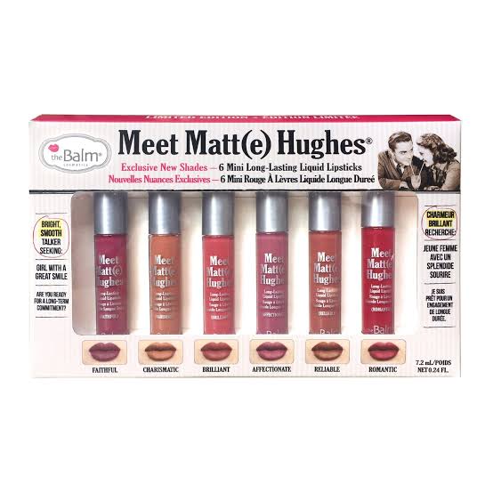 Meet Matte Hughes - Mini Long Lasting Liquid Lipsticks