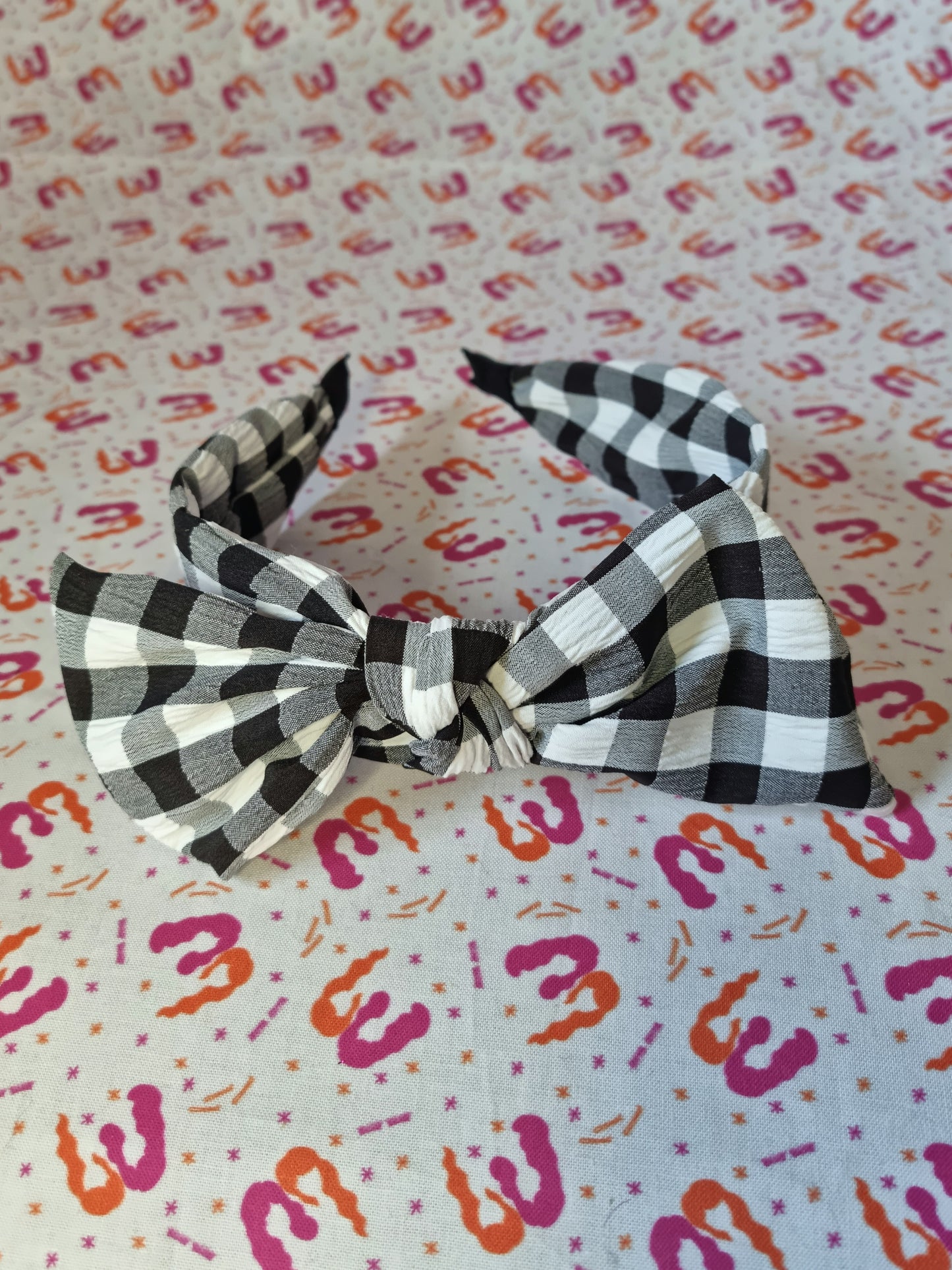 Bow Knot Hairbands - Gingham