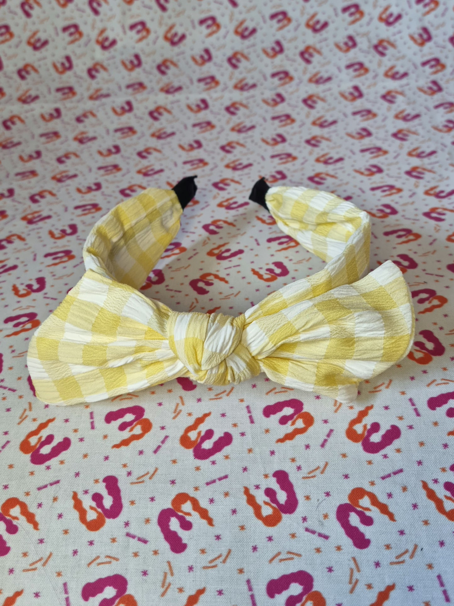 Bow Knot Hairbands - Gingham