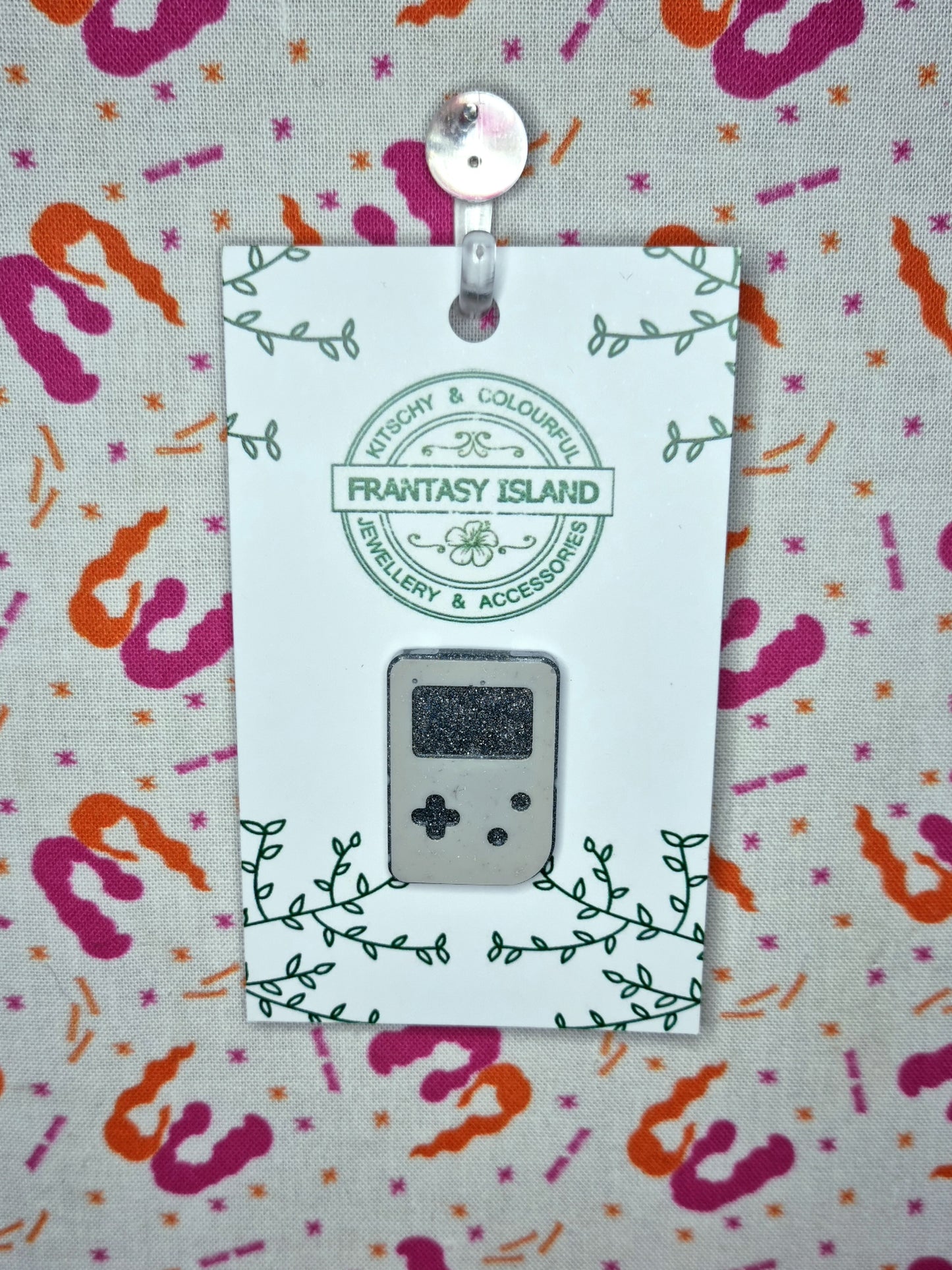 Gameboy Silhouette Pins