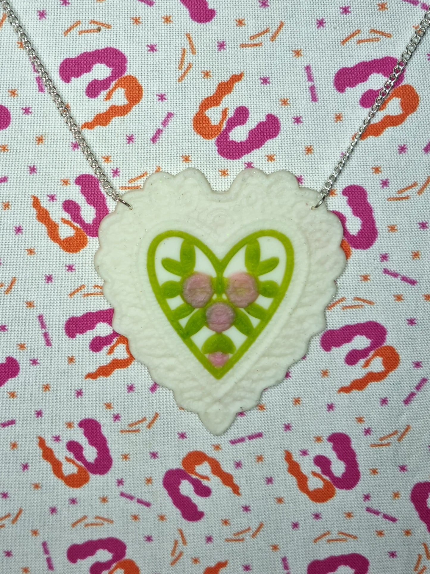 Lace Heart Necklace