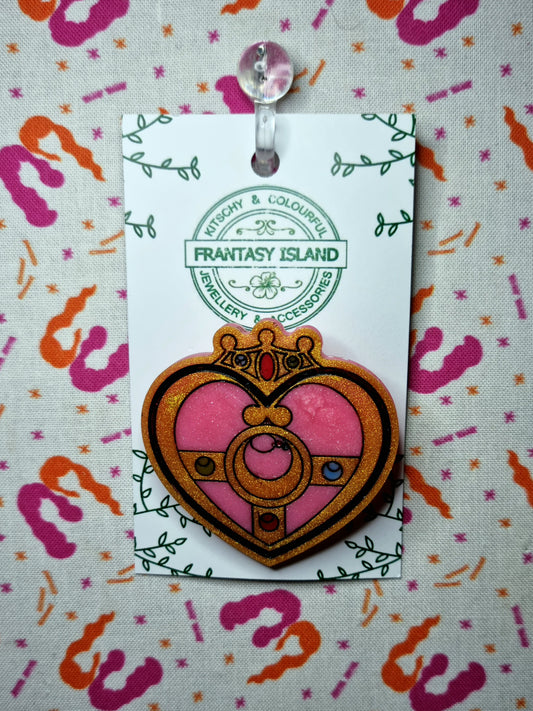Sailor Moon Cosmic Heart Compact Brooch