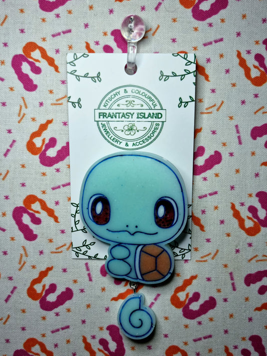 Squirtle Brooch