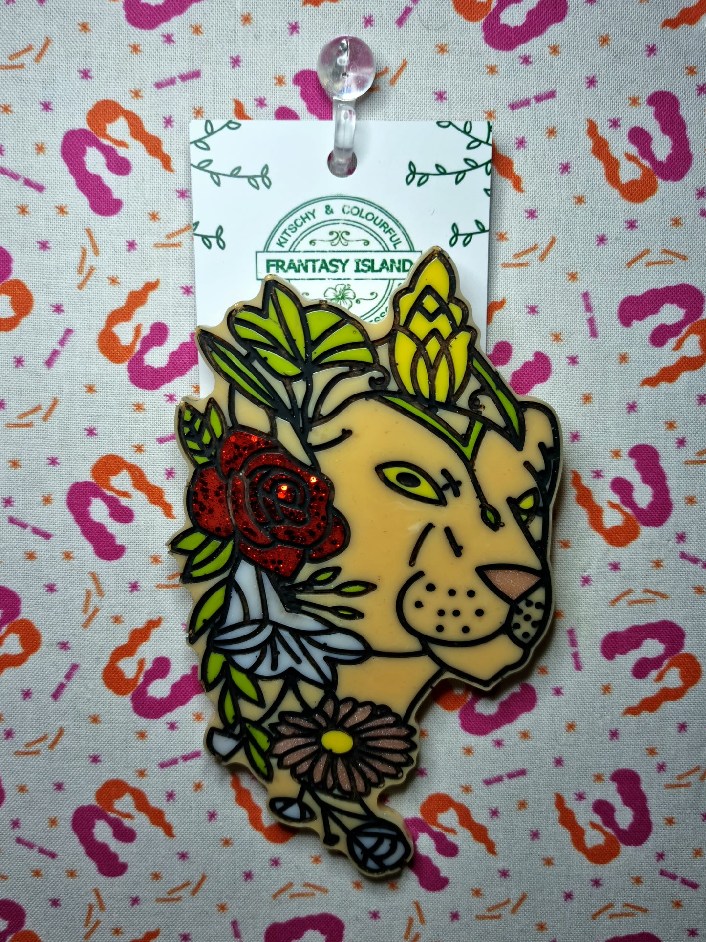 Jungle Cougar Brooch