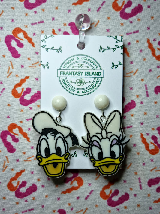 Donald & Daisy Earrings