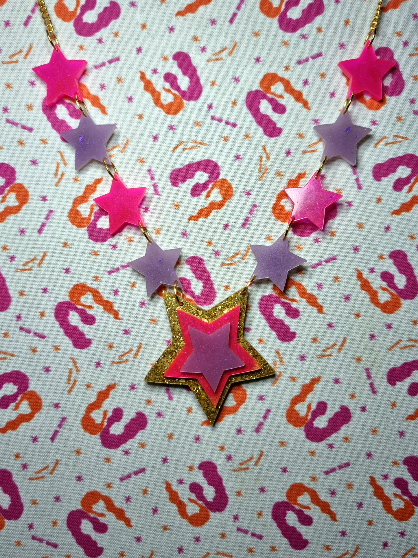 Truly Outrageous Star Cluster Necklace