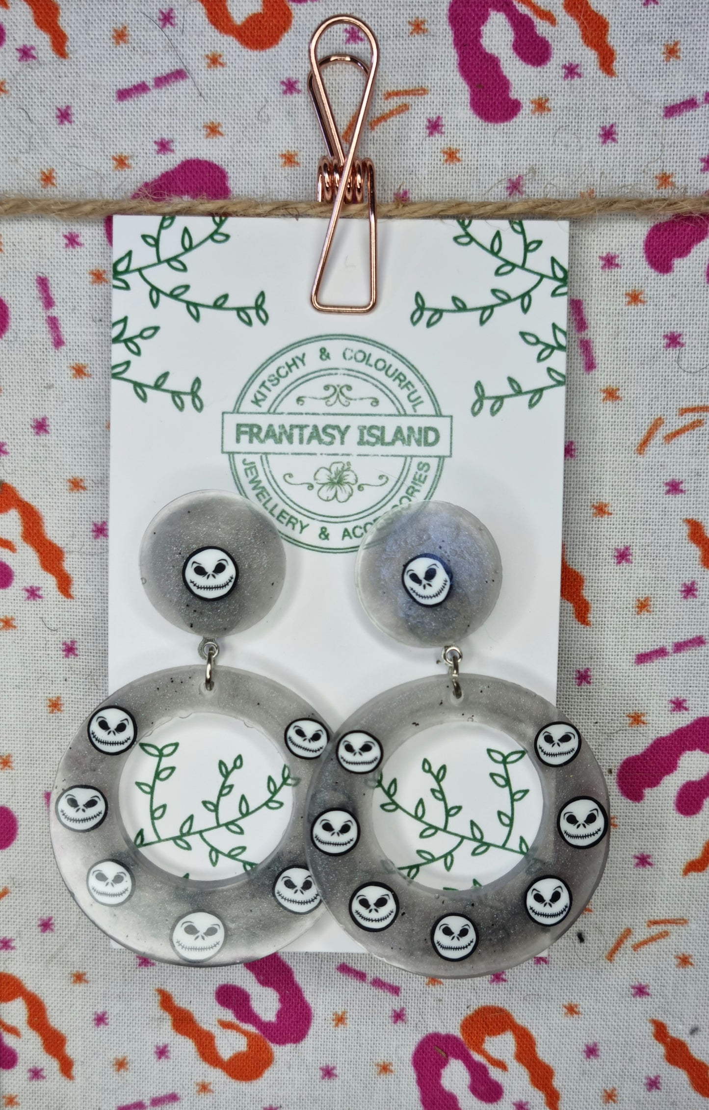 Jack Skellington Hoops