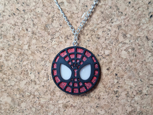 Spiderman Pendant Necklace