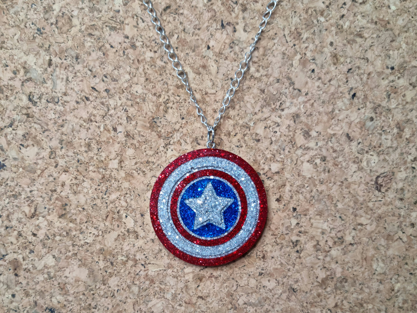 Cap's Shield Necklace