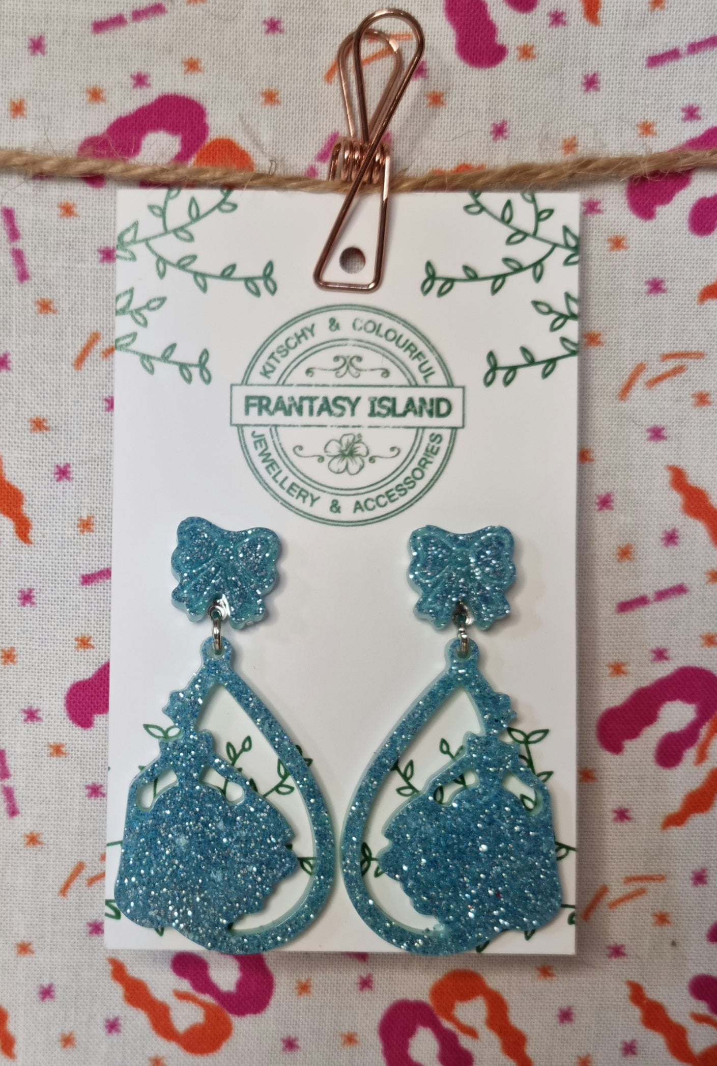 Cinderella Silhouette Earrings