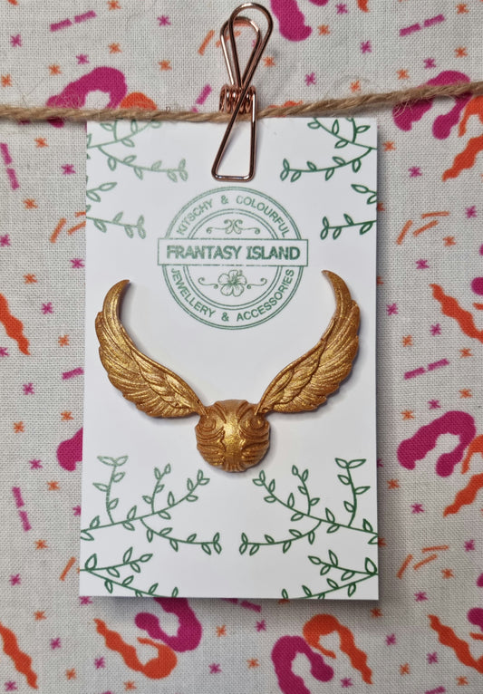 Golden Snitch Pin