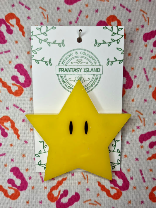 Super Star Brooch