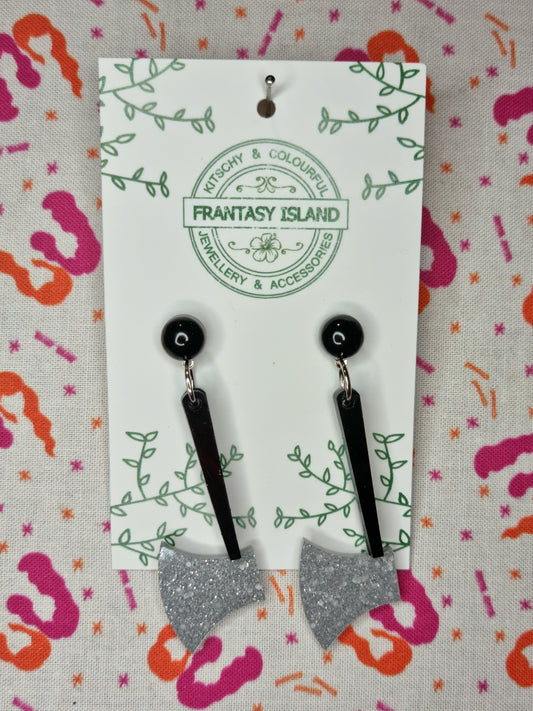 Axe Earrings