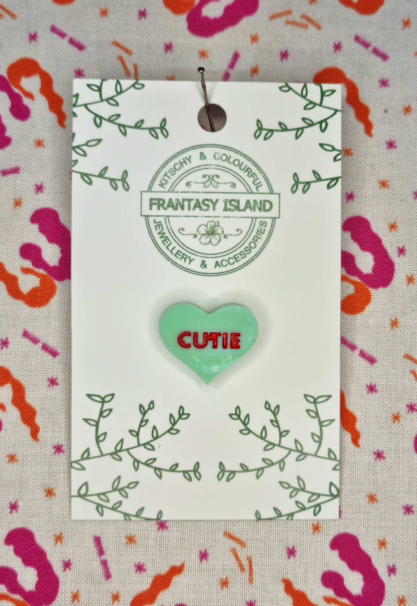 Candy Heart Pins
