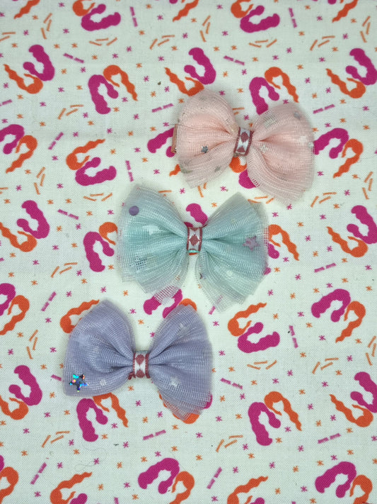 Pastel Tulle Bows