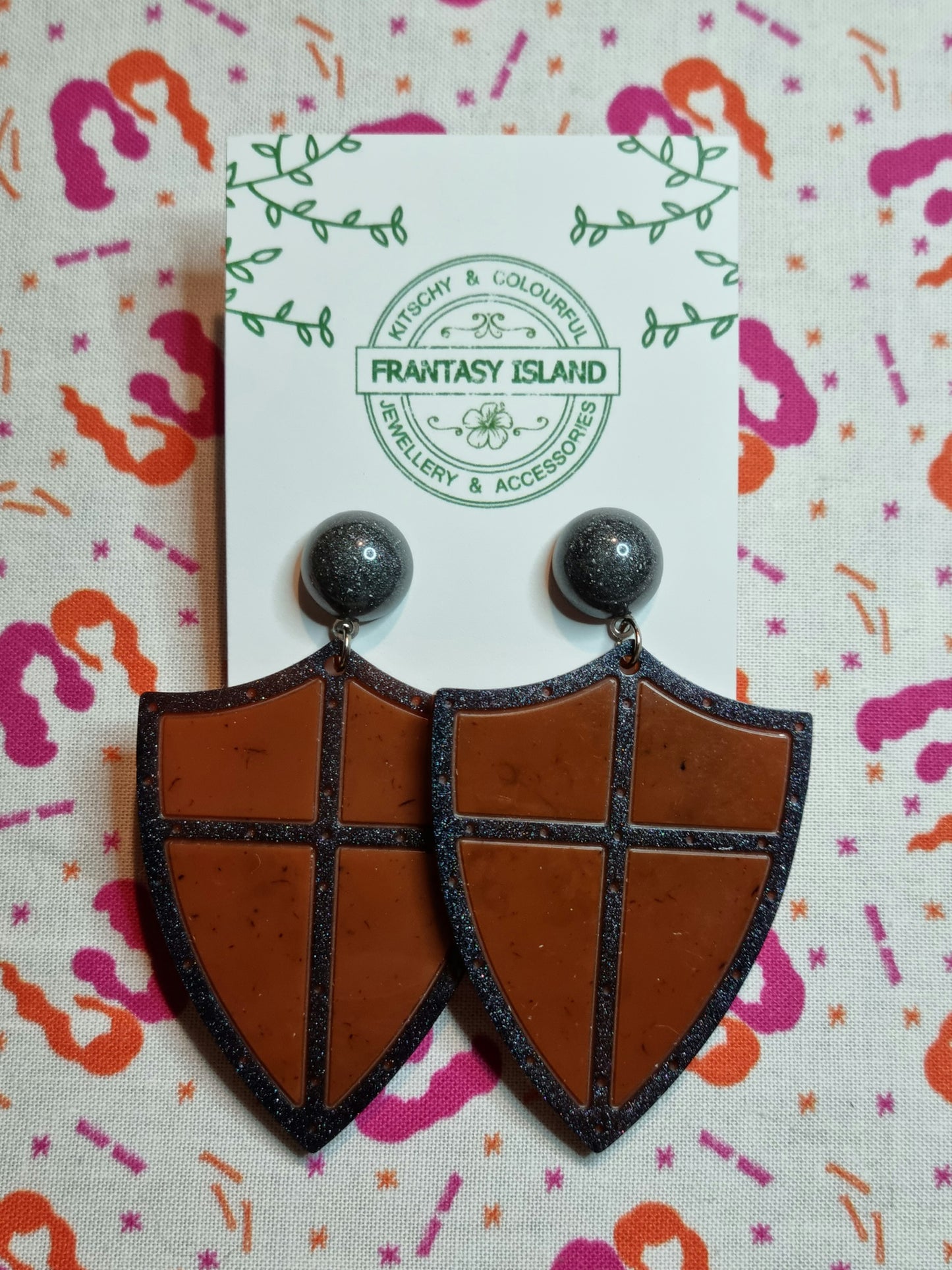 Shield Earrings