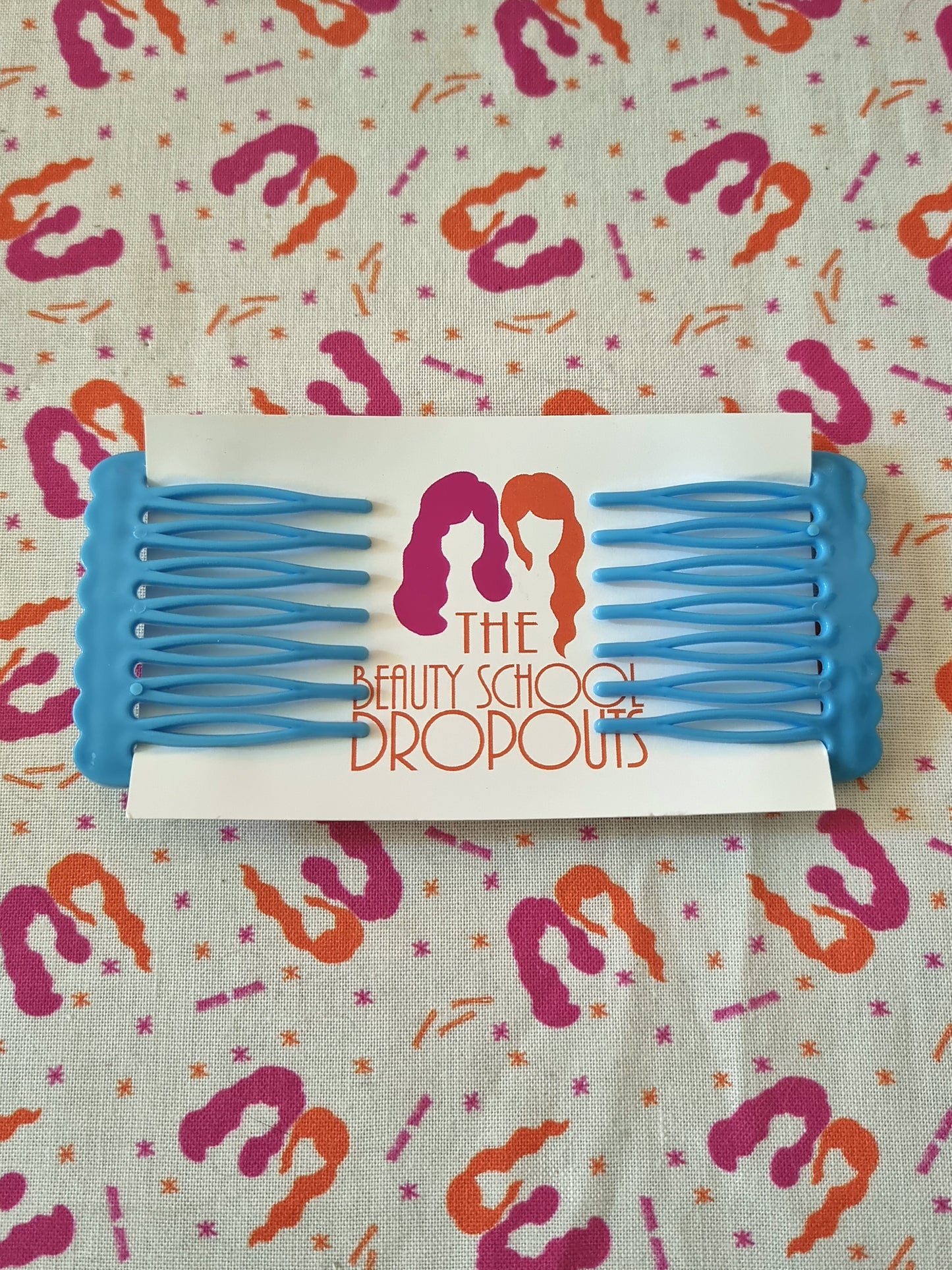 Candy Coloured Mini Side Combs - 2 Pack
