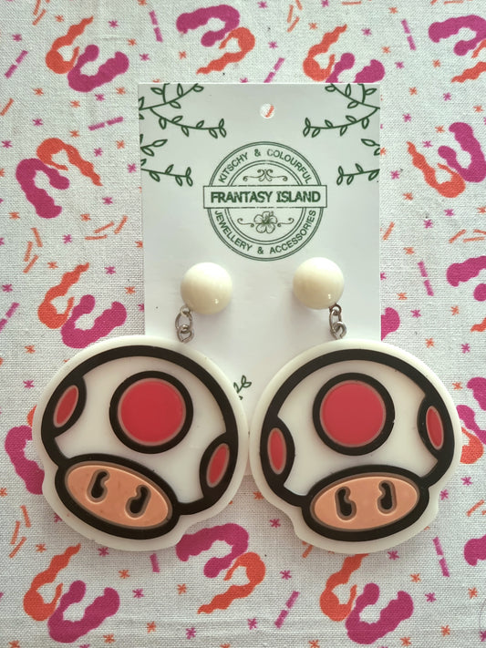 Toad Head Earrings