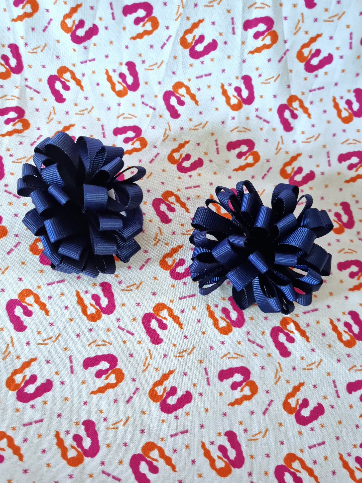 Grosgrain Ribbon Bow Hairties