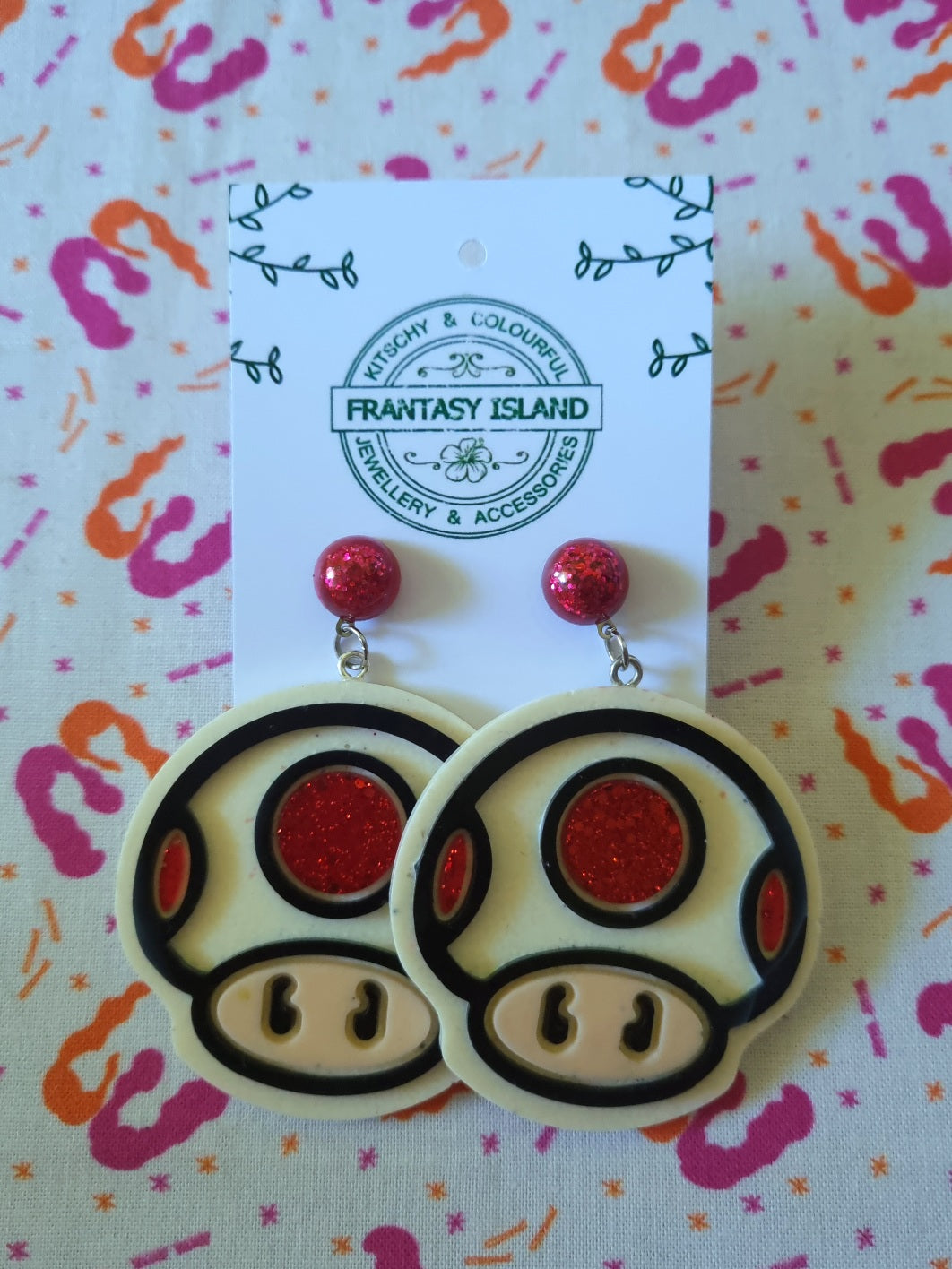 Toad Head Earrings