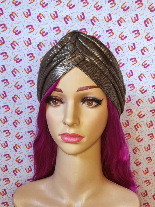 Metallic Turbans