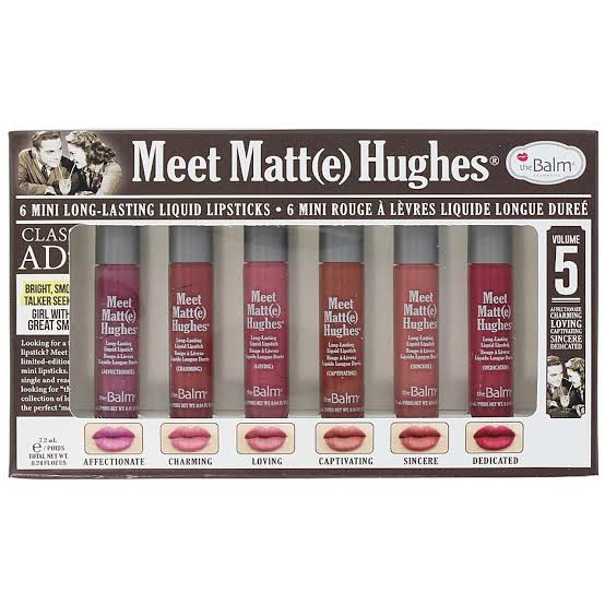 Meet Matte Hughes - Mini Long Lasting Liquid Lipsticks