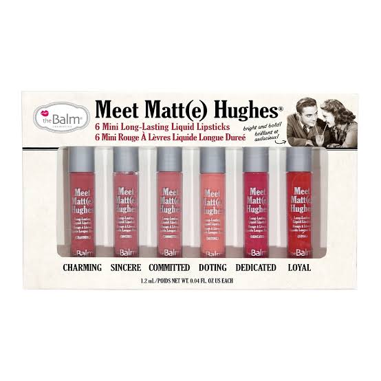 Meet Matte Hughes - Mini Long Lasting Liquid Lipsticks